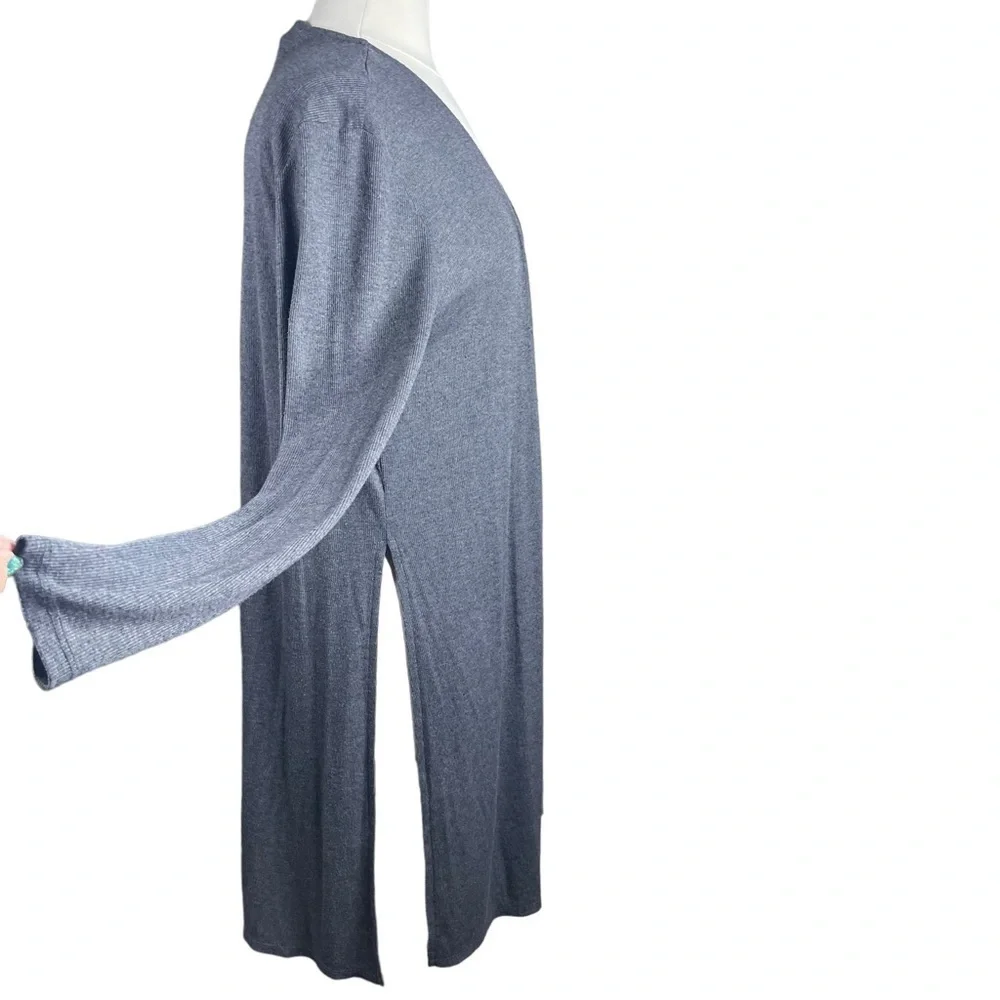 Onetheland Long Gray Cardigan womens size Large